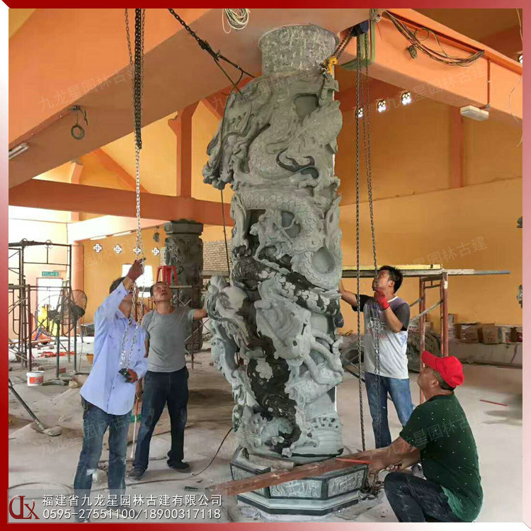 1615260114189641.jpg 石雕龍柱空心圖片