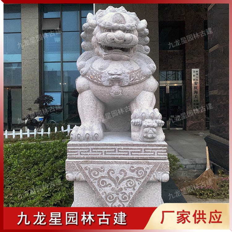 1622453190920849.jpg 門(mén)口石雕獅子圖片